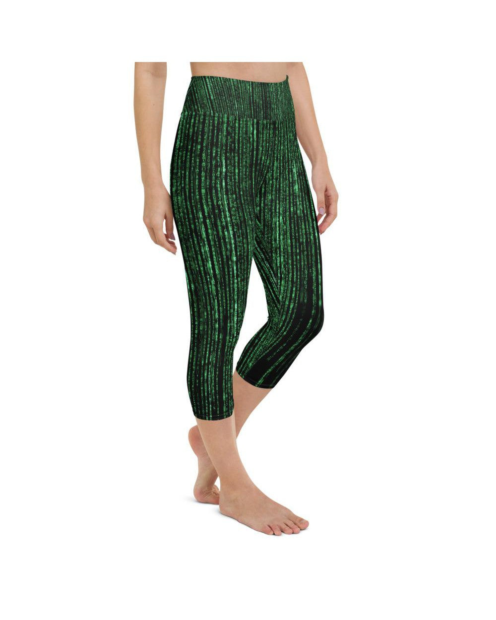 Matrix Inspired Yoga Capris