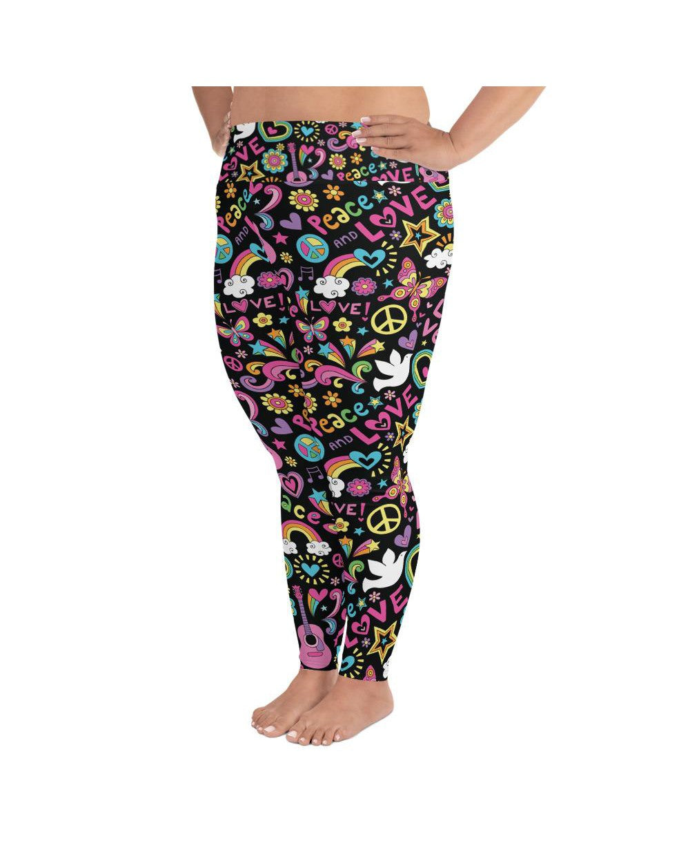 Peace and Love Plus Size Leggings