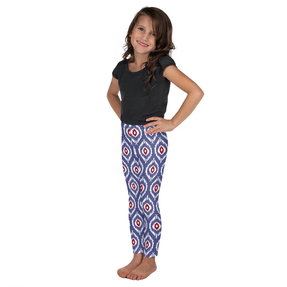 Batik Inspired Kid's Leggings Gearbunch