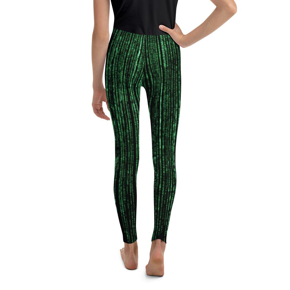 Matrix Inspired Youth Leggings