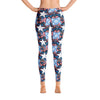 Captain America Pattern Leggings | GearBunch
