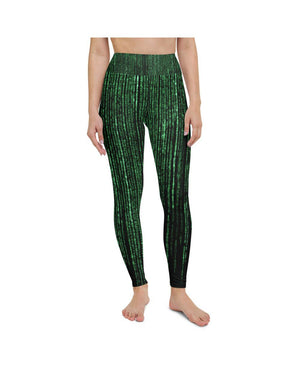 Matrix Inspired Yoga Pants