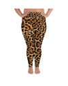 Leopard Skin Plus Size Leggings