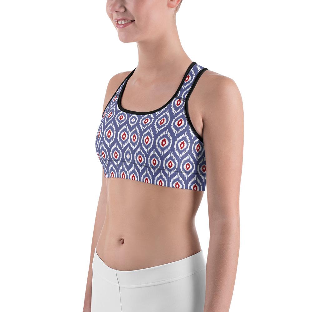 Batik Inspired Sports Bra Gearbunch