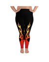 Flame Plus Size Leggings