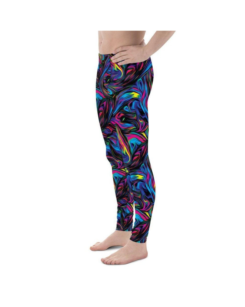 Gearbunch | Psychedelic Neon Paint Meggings 