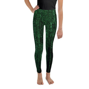 Matrix Inspired Youth Leggings