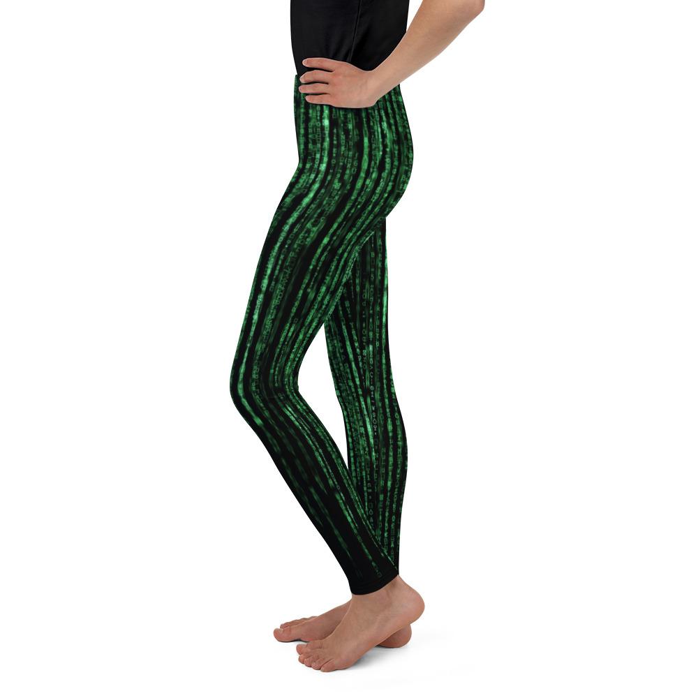 Matrix Inspired Youth Leggings