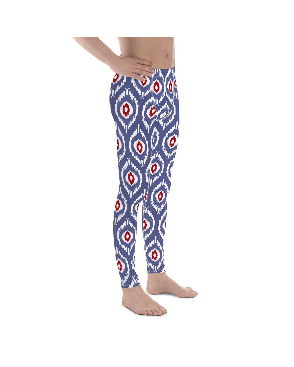 Batik Inspired Meggings Gearbunch Men's Leggings 