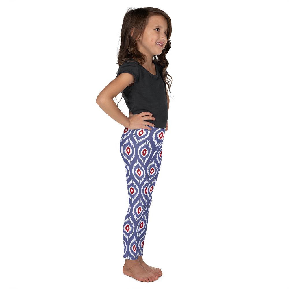 Batik Inspired Kid's Leggings Gearbunch