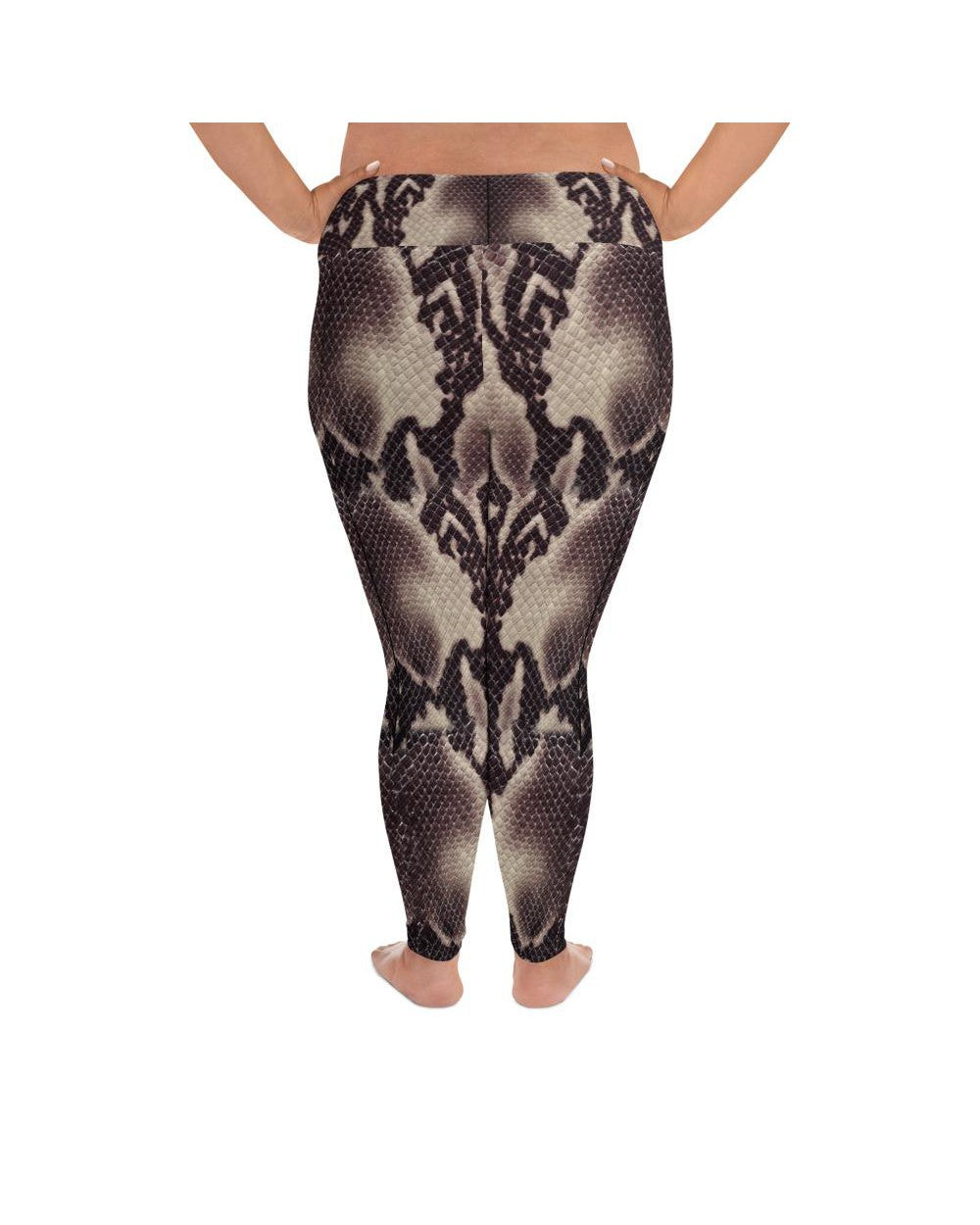 Anaconda Snake Skin Plus Size Leggings Gearbunch