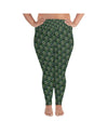 Shamrock Pattern Plus Size Leggings