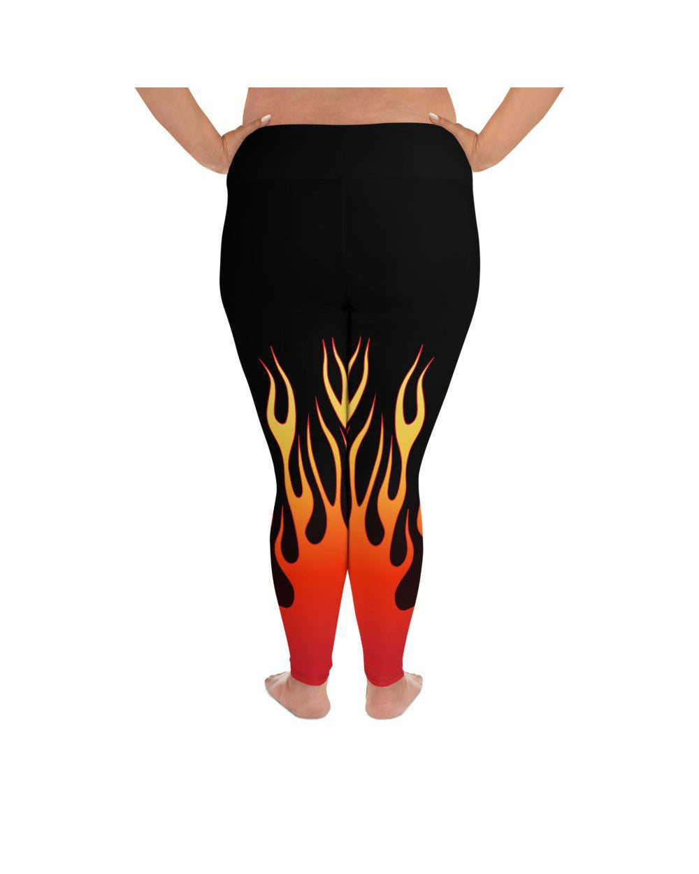 Flame Plus Size Leggings