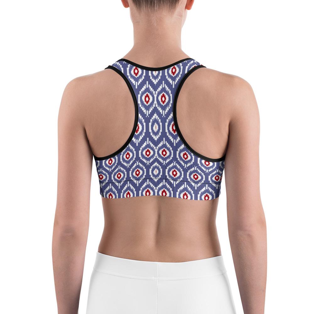 Batik Inspired Sports Bra Gearbunch