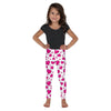 Pink Heart Shaped Balloon Kid's Leggings - Gearbunch