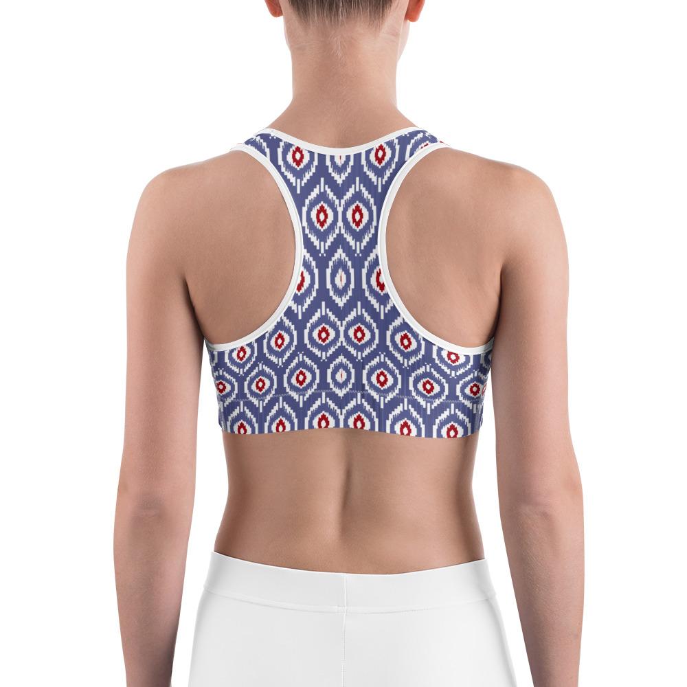 Batik Inspired Sports Bra Gearbunch