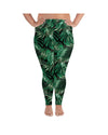 Palm Tree Plus Size Leggings