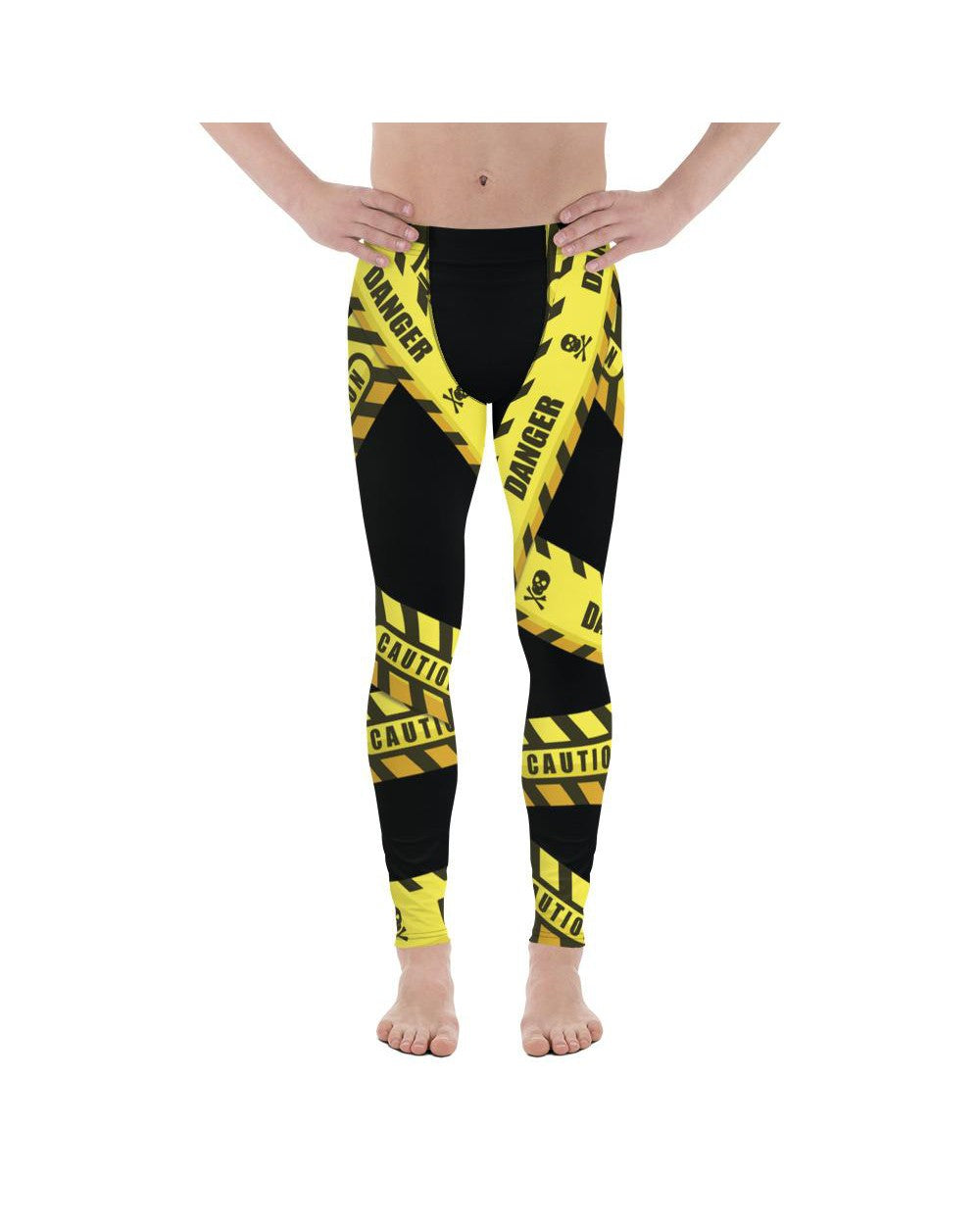 Caution Tape Meggings Gearbunch