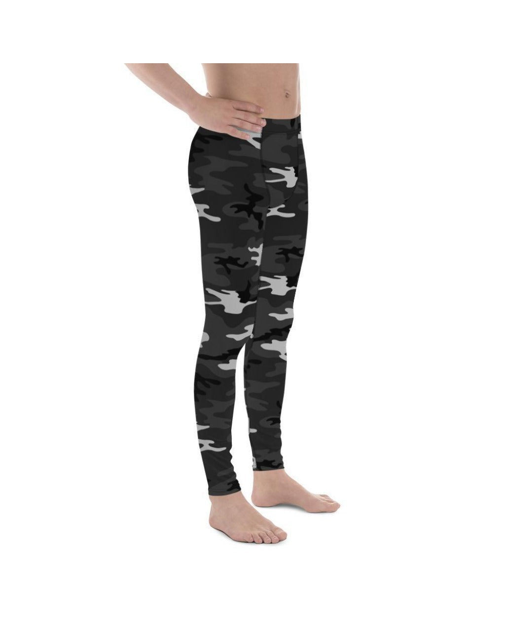 Dark Grey Camo Meggings - Gearbunch