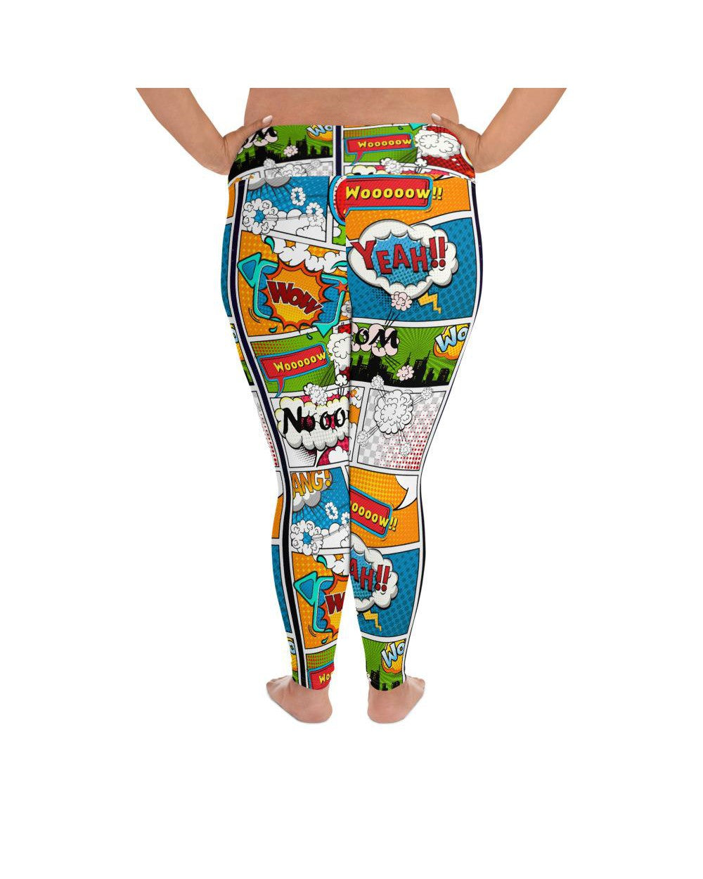 Comic Book Super Hero Plus Size Leggings