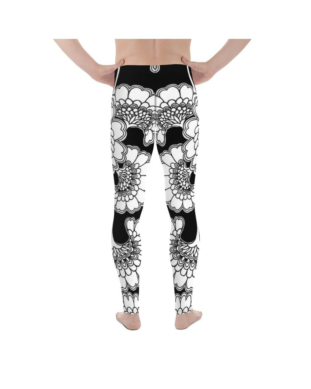 Japanese Floral Meggings Gearbunch Men's Leggings