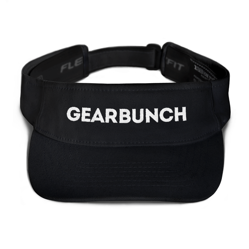 Women's plain visor front view