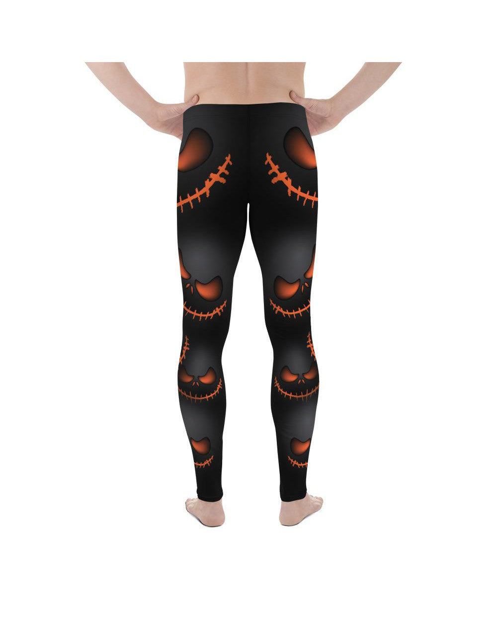 Halloween Evil Pumpkin Grin Meggings Gearbunch