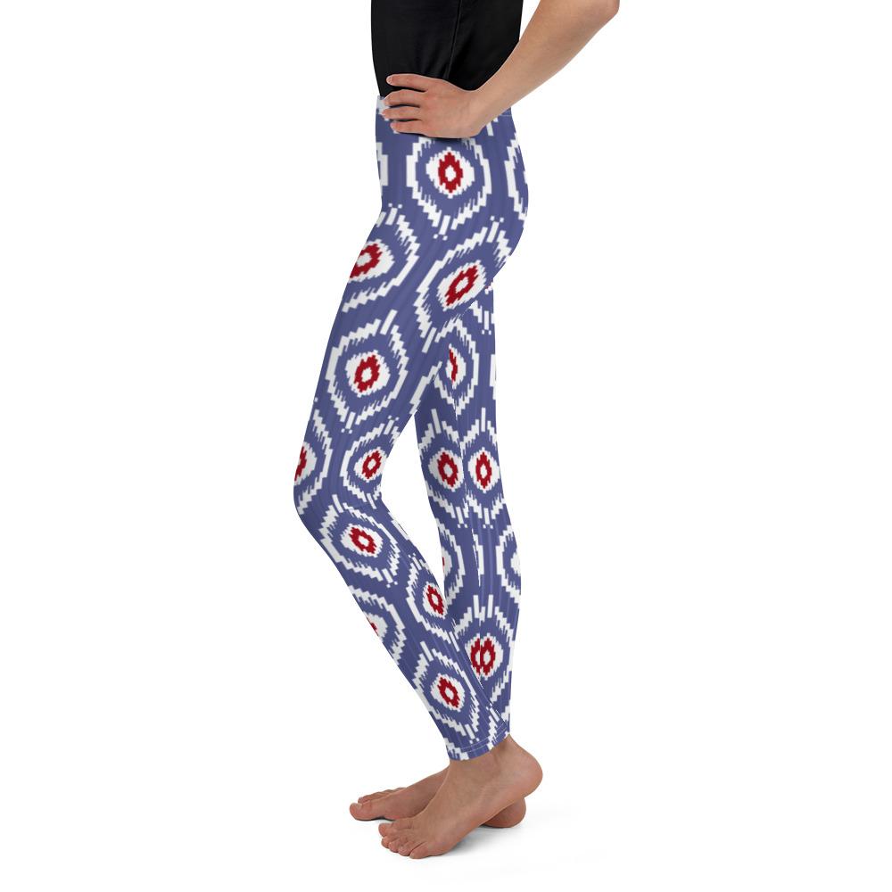 Batik Inspired Youth Leggings Gearbunch