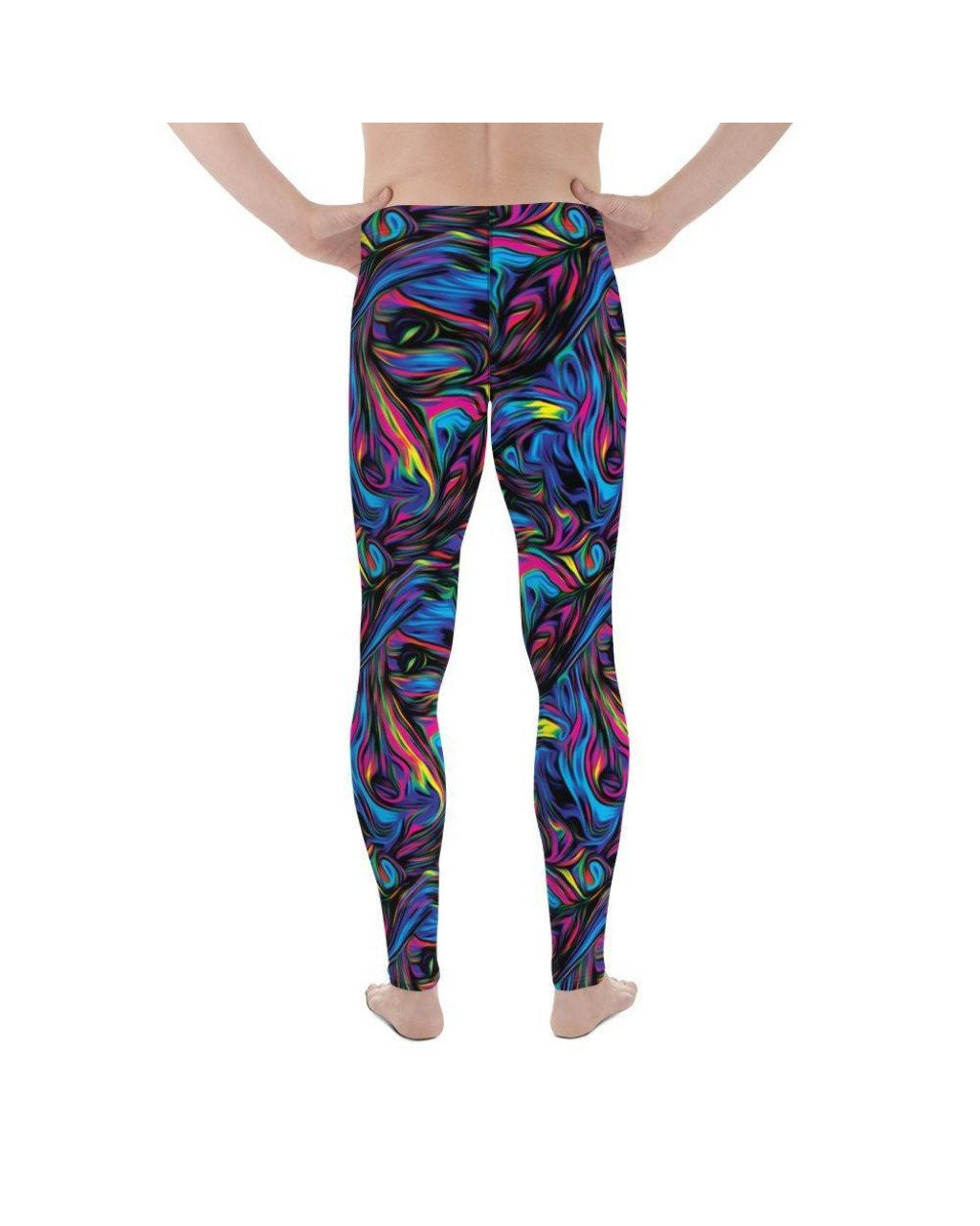 Gearbunch - Psychedelic Neon Paint Meggings 