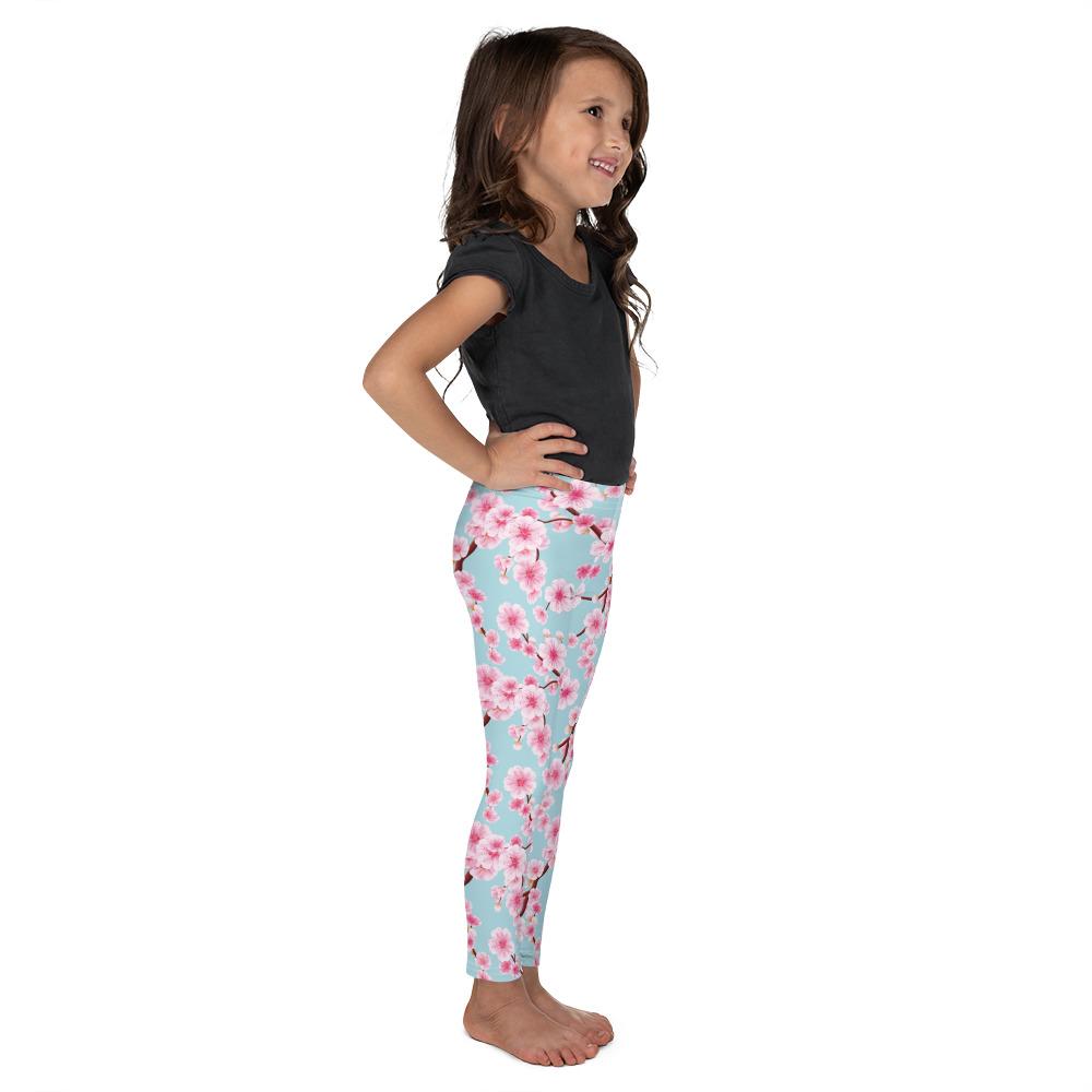 Japanese Cherry Blossom Kid's Leggings - Gearbunch