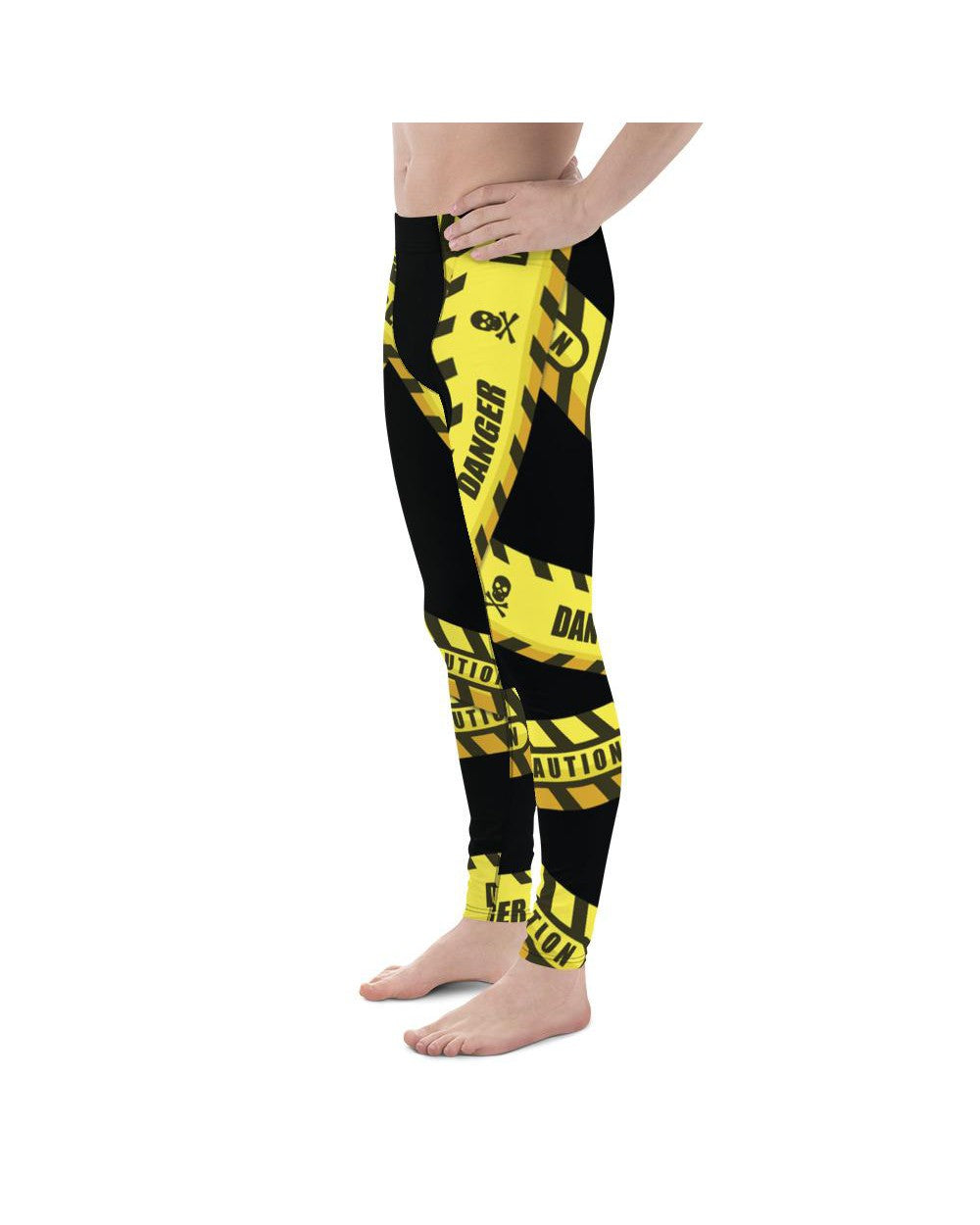 Caution Tape Meggings Gearbunch