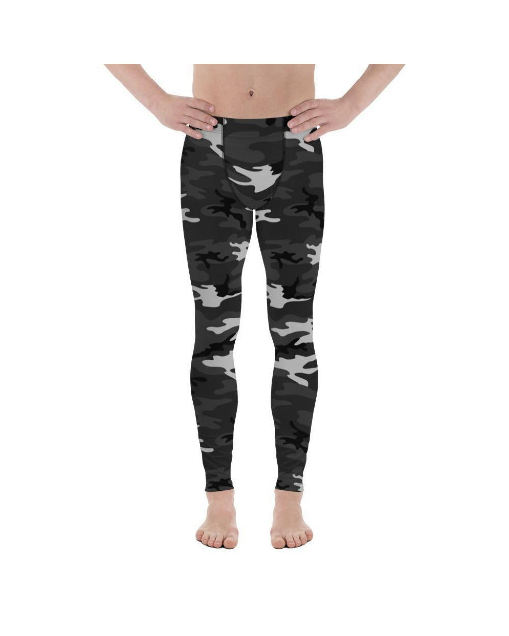 Dark Grey Camo Meggings | Gearbunch